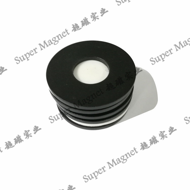 NR50.9*21*3mm Sintered NdFeB magnets PTFE Coating Grade N45SH