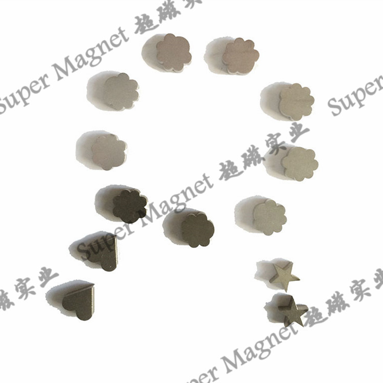  NH11 Sintered NdFeB magnets  star /flower/ sweat-heart shape