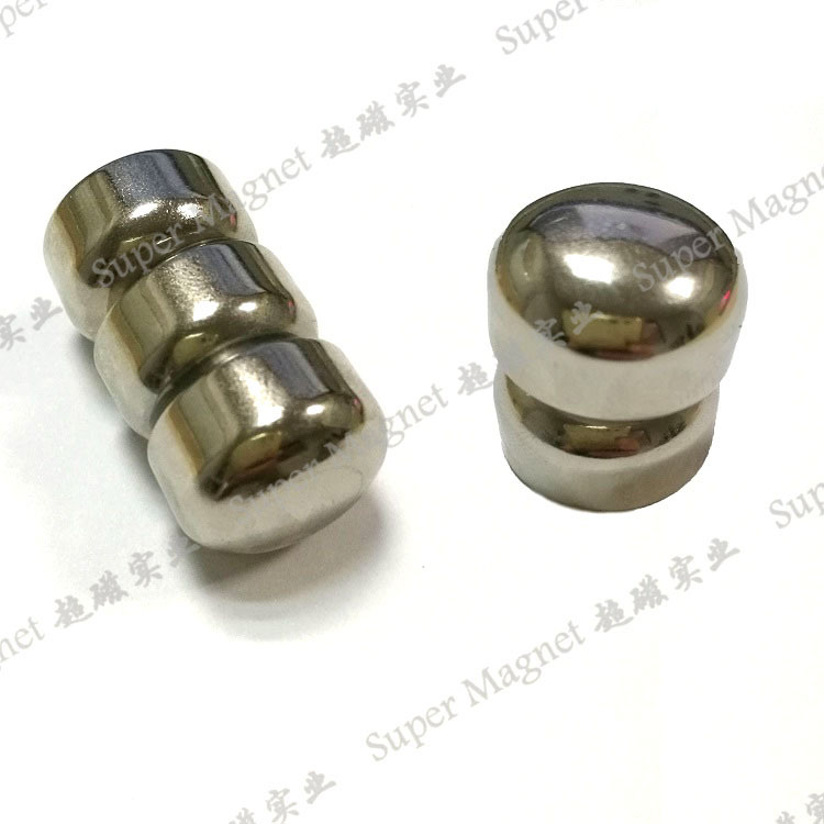 NH D21x6.4xR12.3mm Sintered Neodymium magnets half sphere N35