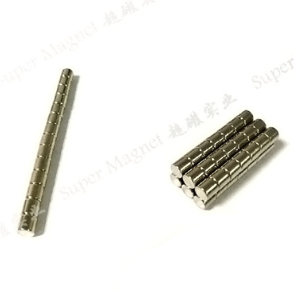 ND4*4mm Sintered NdFeB magnets Grade N35