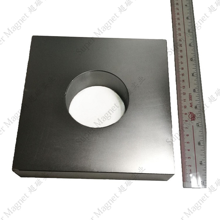big size neodymium magnets NF180x180x40-48H